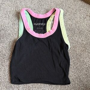 Katie J NYC Livi Cropped Tank